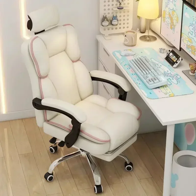 Office Sofa Back Live Broadcast Lifting Swivel Human Dormitory Home Computer Chair E-sports Comfortable and Sedentary